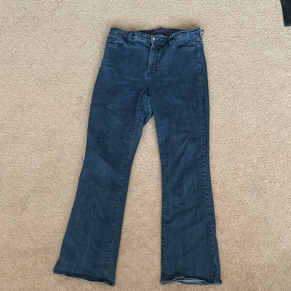 NYDJ Dark Blue Flare Jeans